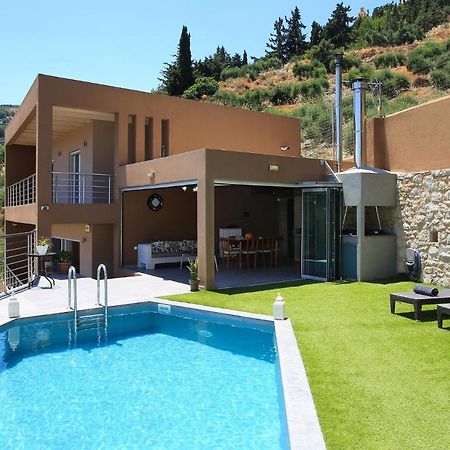 Design Villa Nicol, Pool, Summer kitchen, Seaview Iraklio Exterior foto