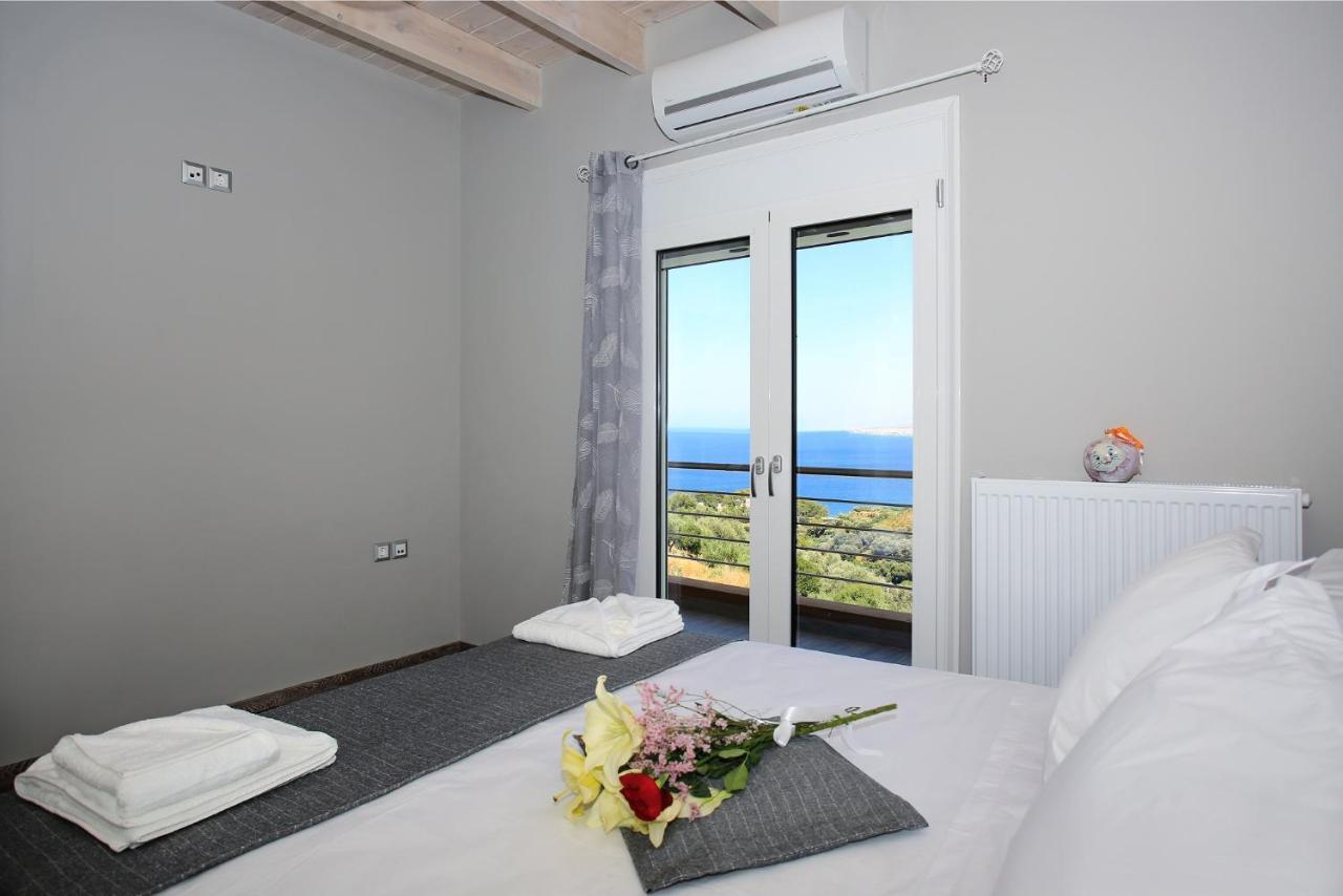 Design Villa Nicol, Pool, Summer kitchen, Seaview Iraklio Exterior foto